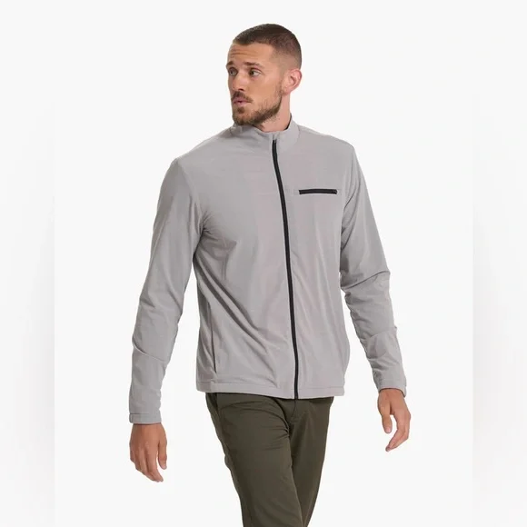 NWT Vuori Palomar Insulated Jacket in Fog - Picture 3 of 10